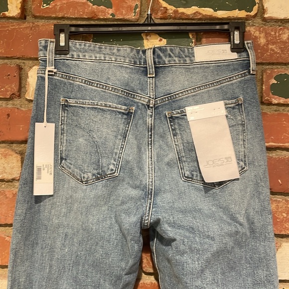 Joe's Jeans The Niki Jeans Mid Rise Boyfriend Distressed Blue 2020 NWT - Picture 4 of 7
